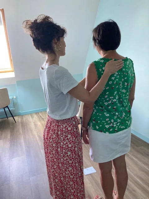 Praticienne en séance